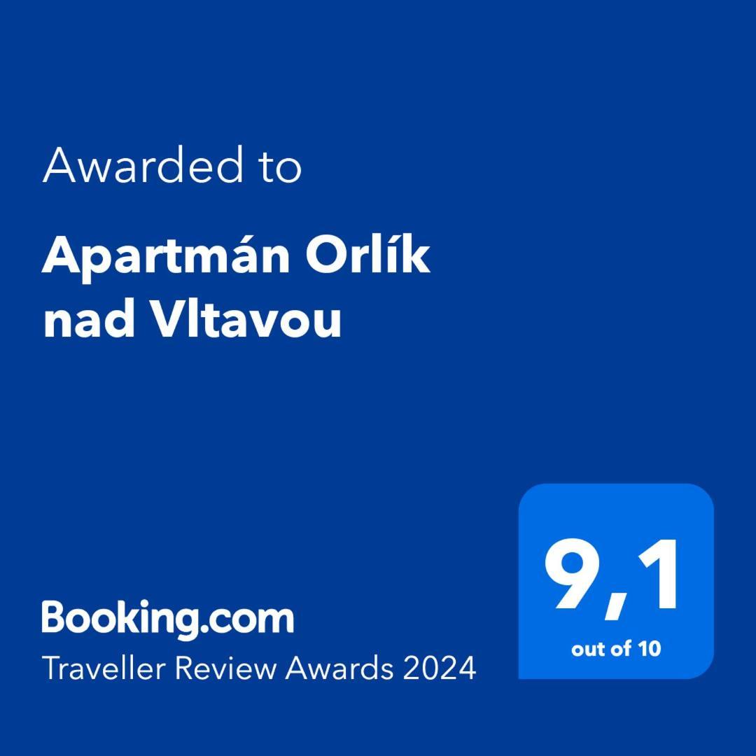 Apartman Orlik Nad Vltavou Exterior photo